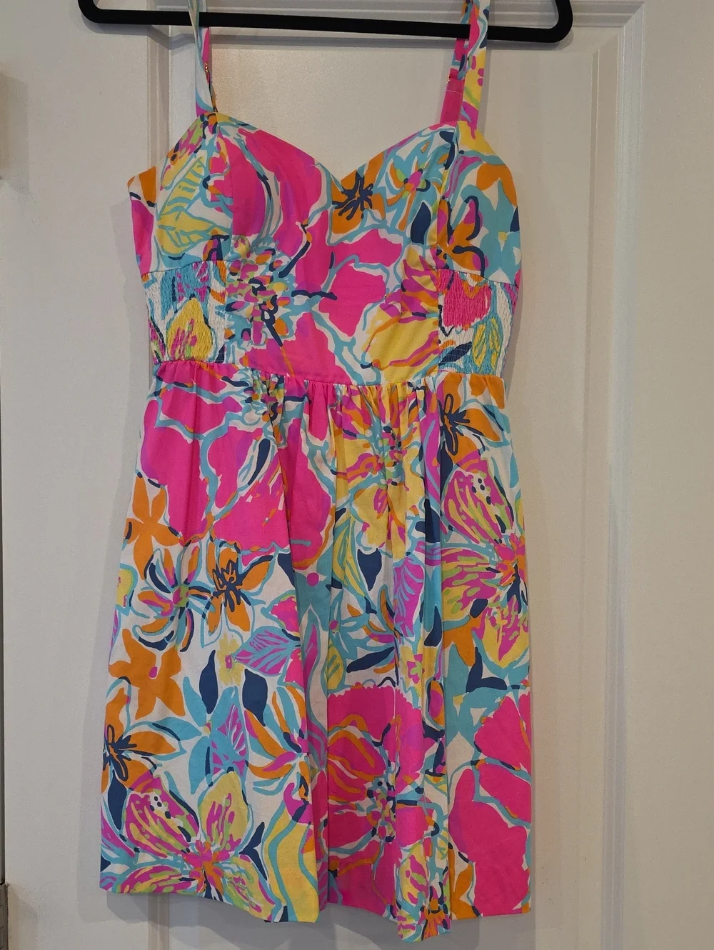 Lilly Pulitzer Multicolor Floral Print Dress - Picture 1 of 5